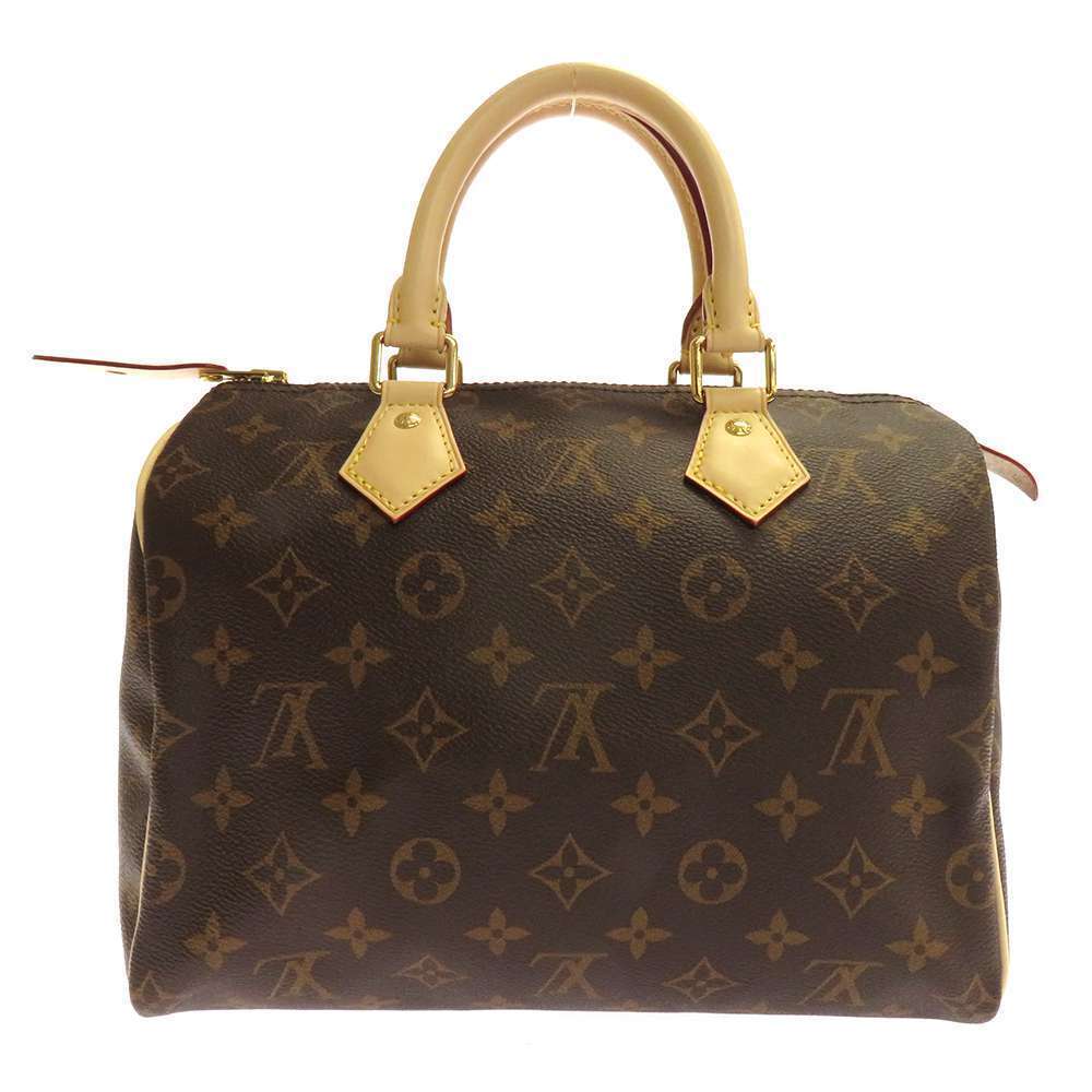 Louis Vuitton Handbag Monogram Speedy Bag Brown - Picture 3 of 8